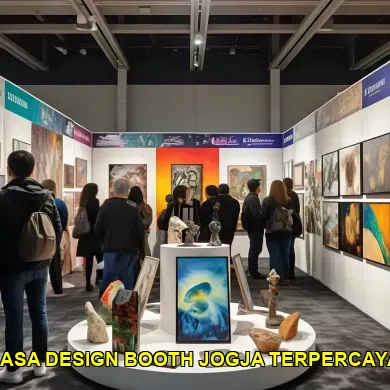 jasa design booth jogja terpercaya